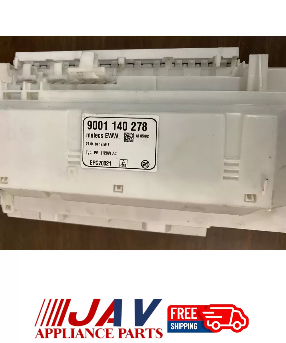 Bosch 9000968127 Dishwasher Control Board Epg70021 Wm1629 PID# 30672