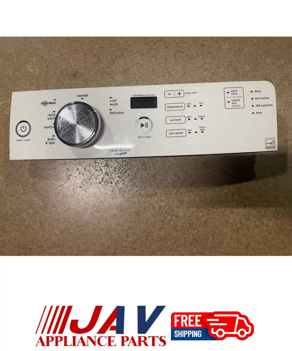 Maytag W10433184 W10639991 W10640000 Washer Control Board Panel PID# 26094