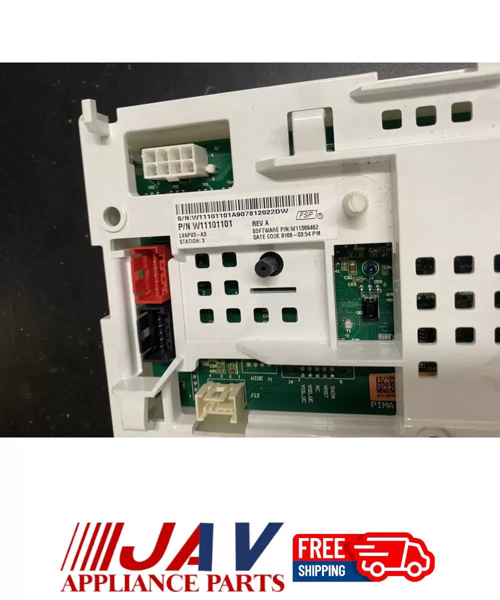 Whirlpool AP6285268 W11101101 W11170319 Washer Control Board PID# 22629