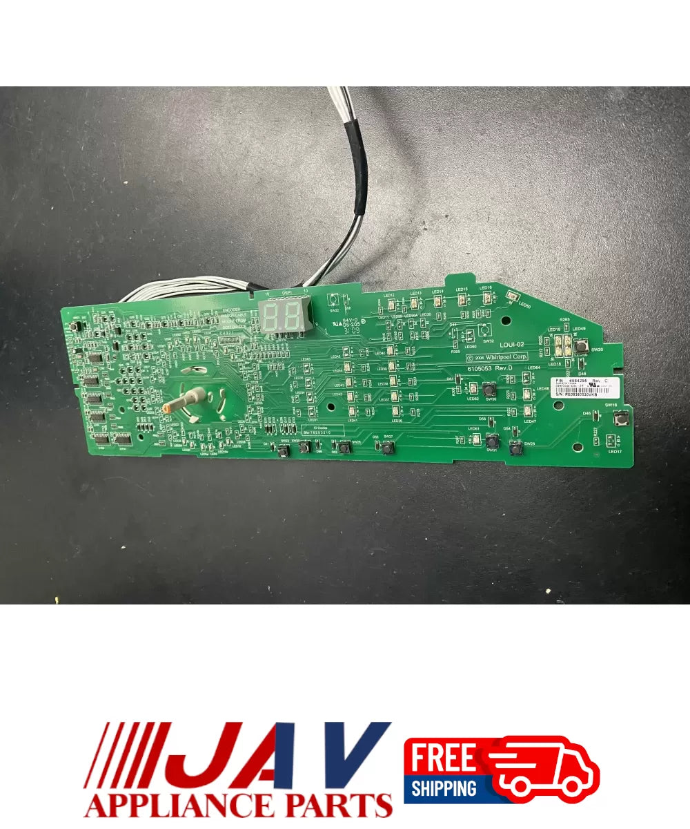 Whirlpool 8564295 User Interface Control Board PID# 21837