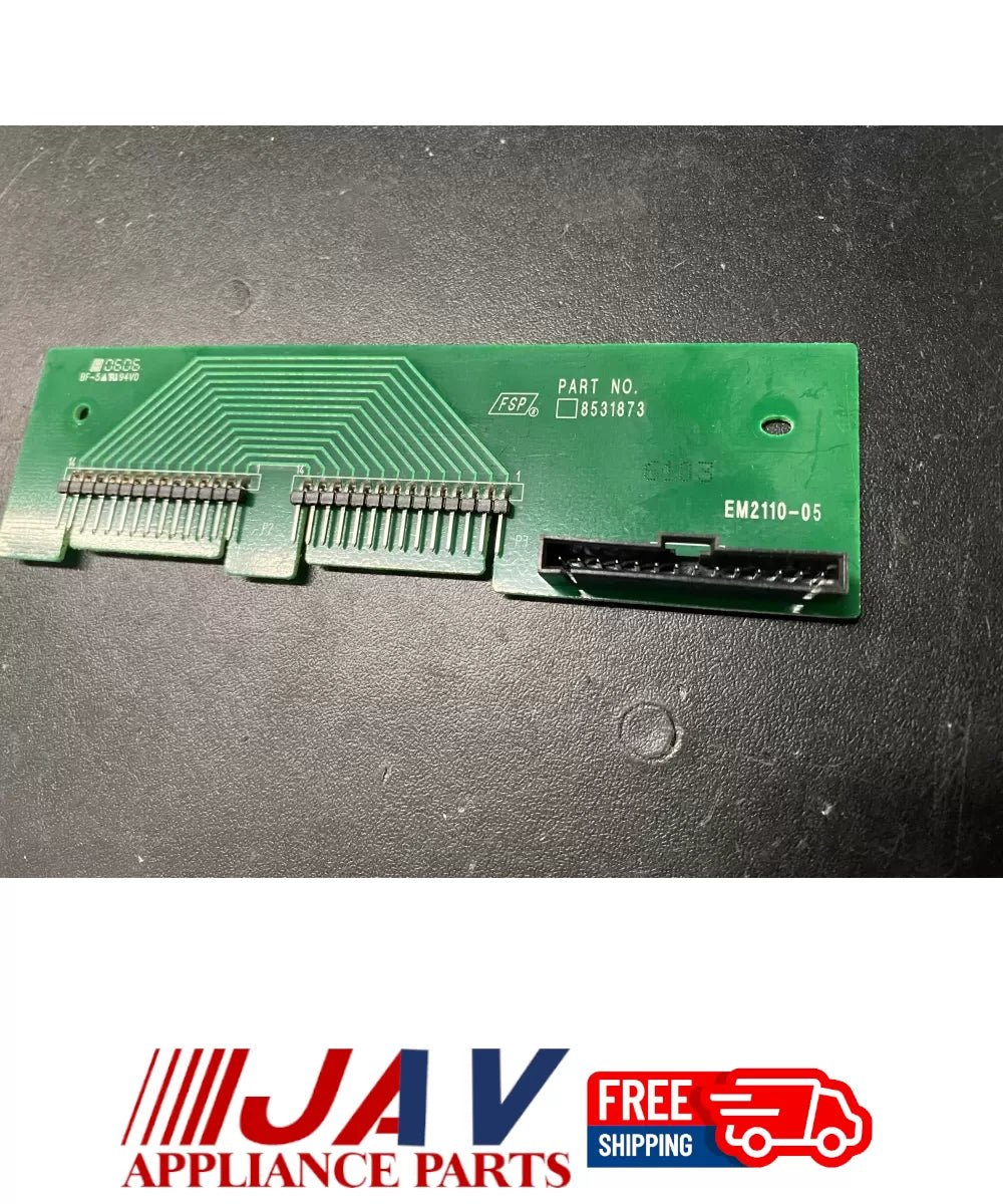 KitchenAid 8531873 Dishwasher Control Board Interconnect PID# 23758