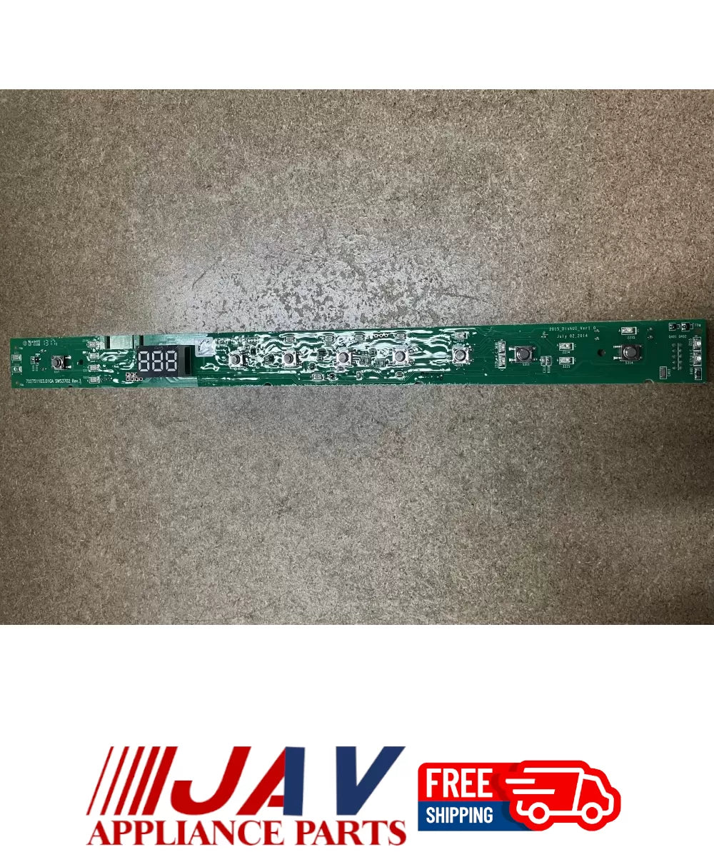 GE 265D1468G403 Dishwasher User Interface Control Board PID# 13844
