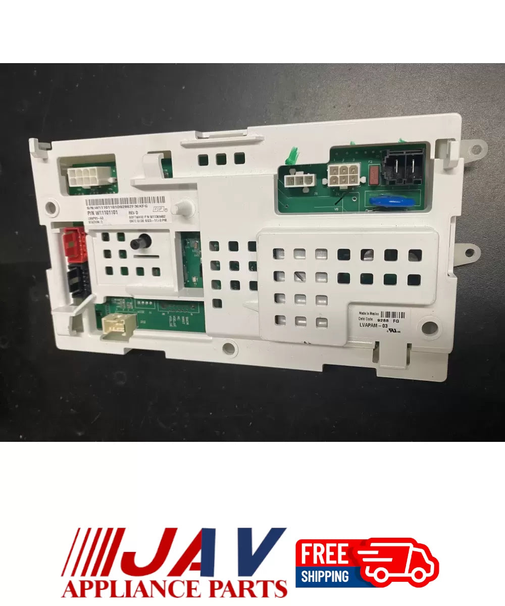 Whirlpool AP6285268 W11101101 W11170319 Washer Control Board PID# 14983