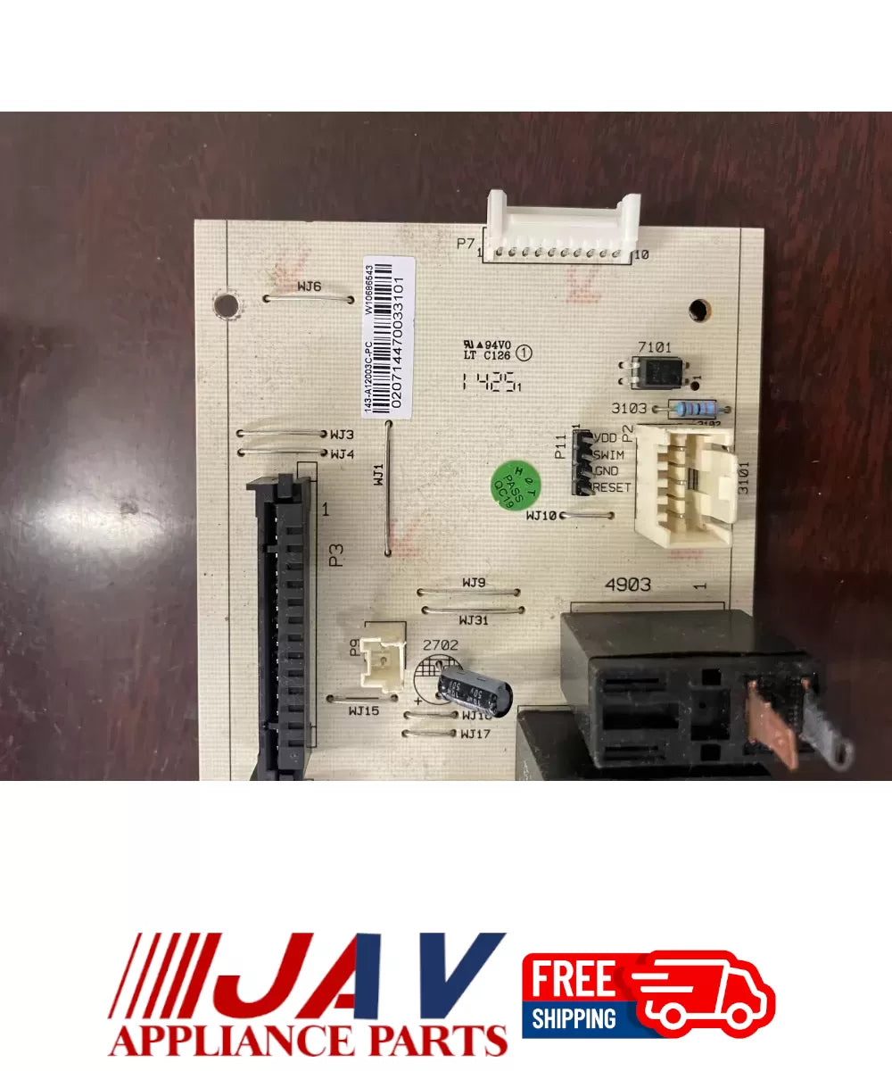 Maytag WPW10686543 Microwave Control Board PID# 36213