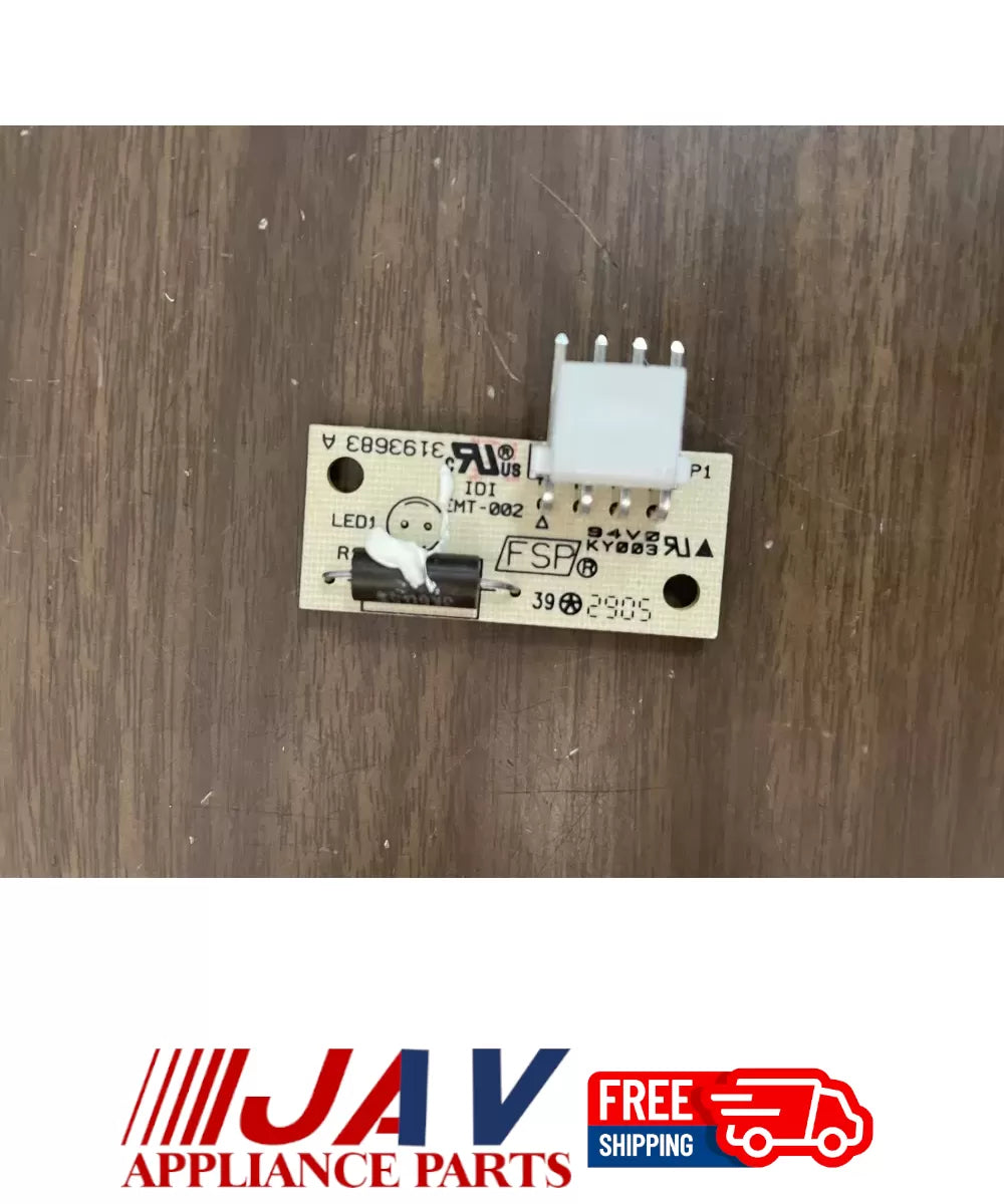 Thermador 3193683A Refrigerator Control Board PID# 37590