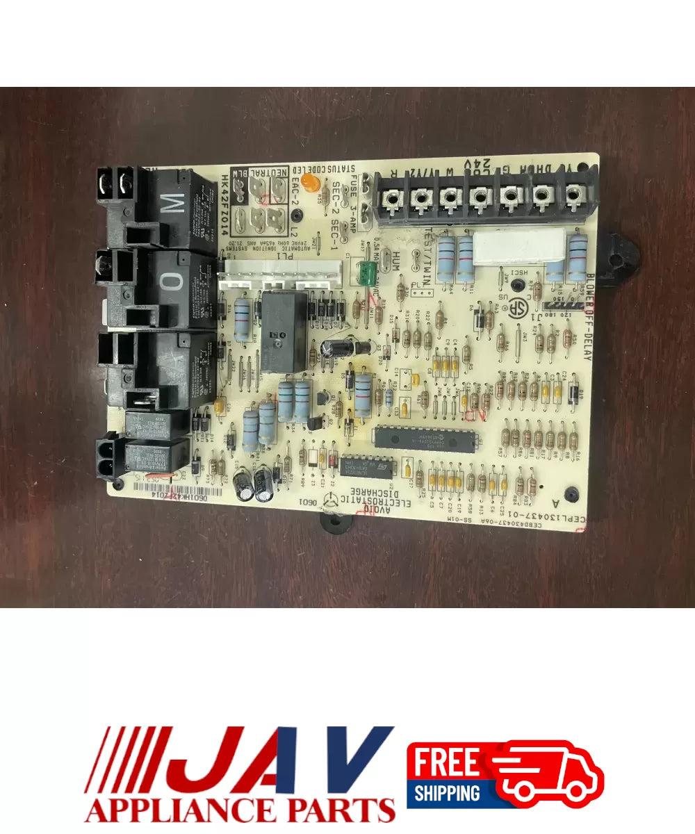 Carrier Bryant CEPL130437-01 Furnace Control Board Hk42fz014 PID# 36401