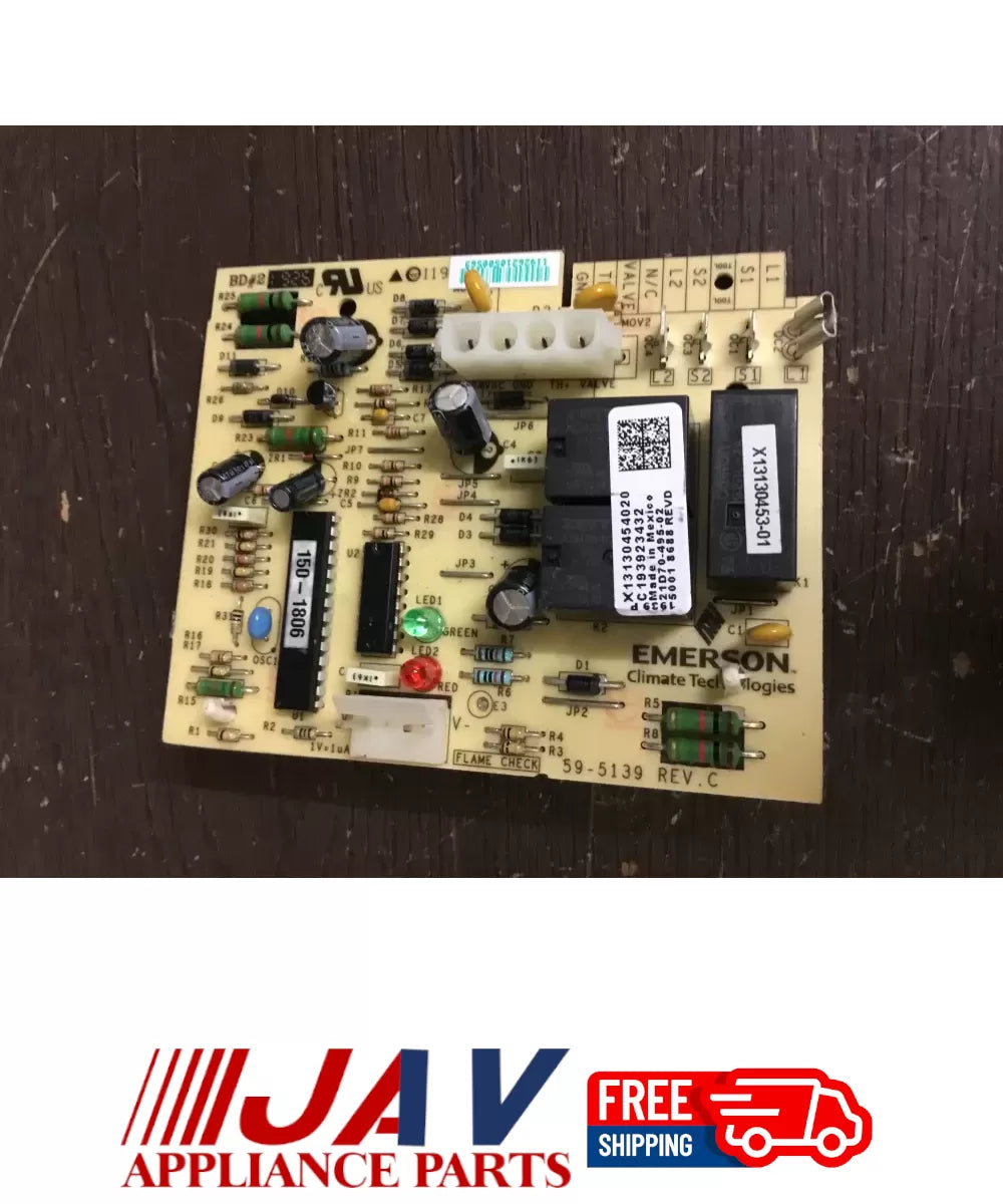 Emerson Trane X13130454020 21d70 495 02 Furnace Control Board PID# 19629