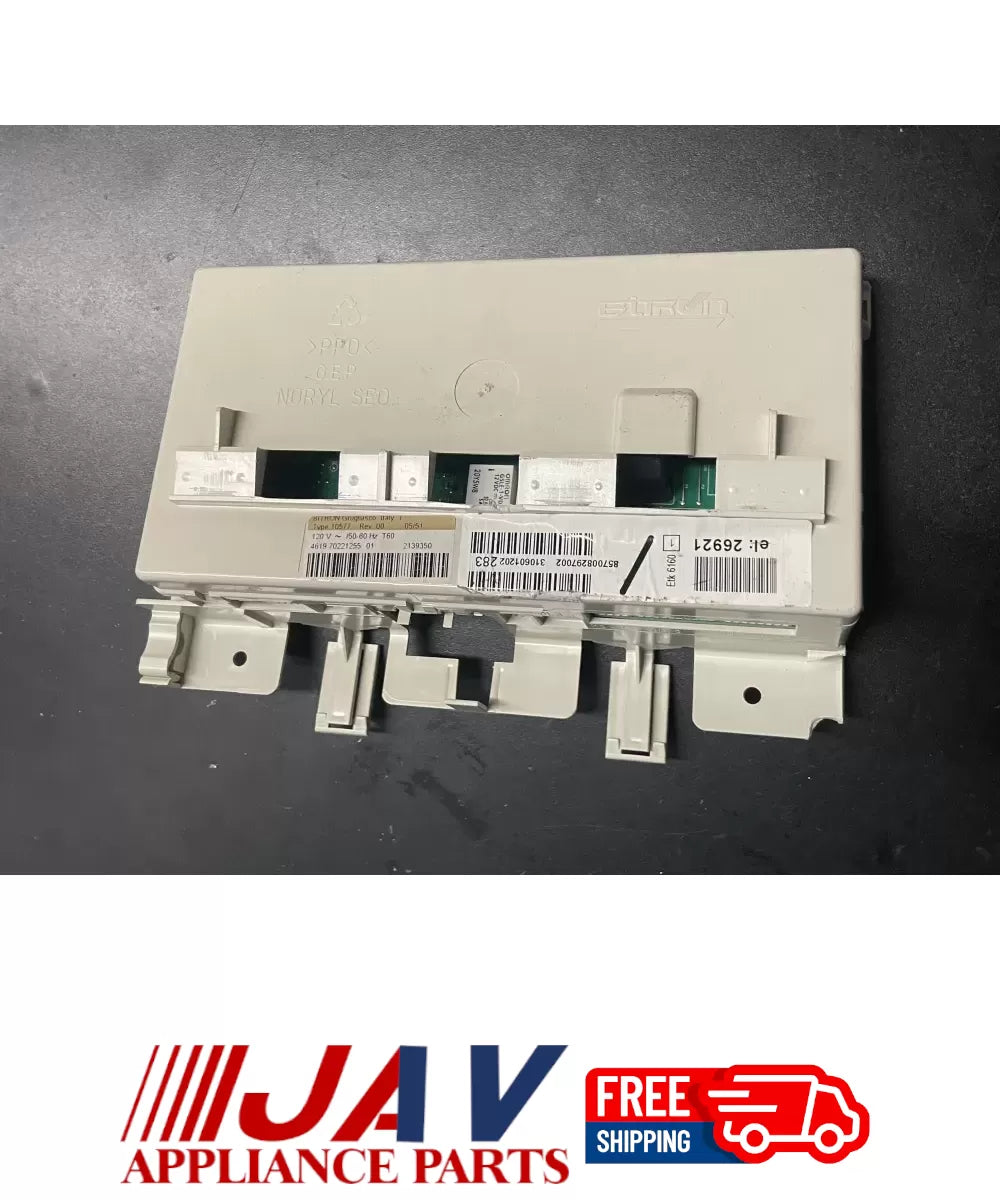 Whirlpool 461970221255 46197022125501 Washer Control Board 01 PID# 21512