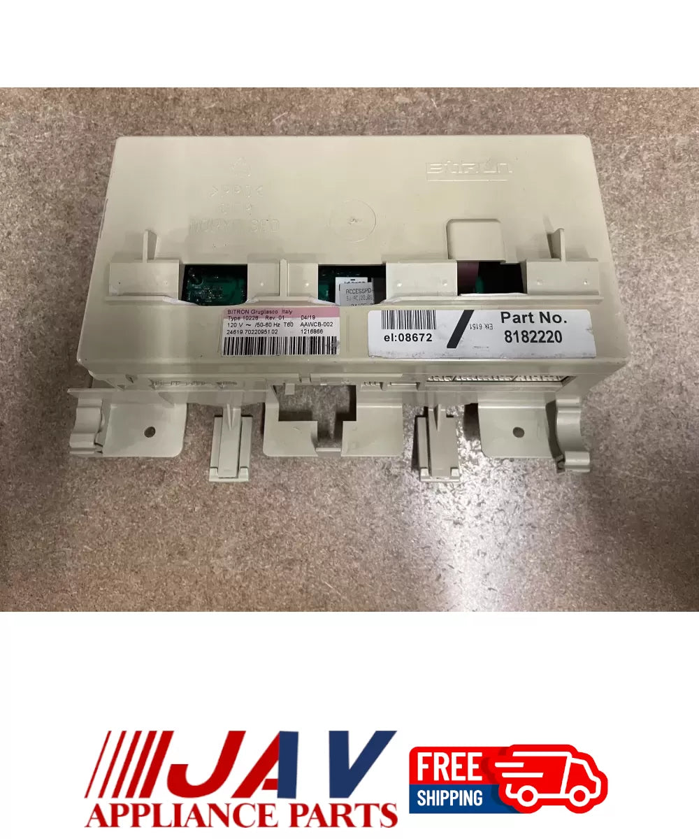 Whirlpool 8182220 Washer Control Board PID# 16784