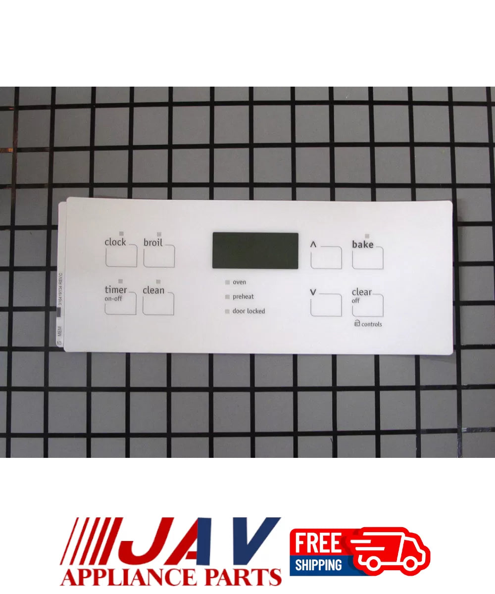 OEM Tappan Range Overlay Inv# LR3070