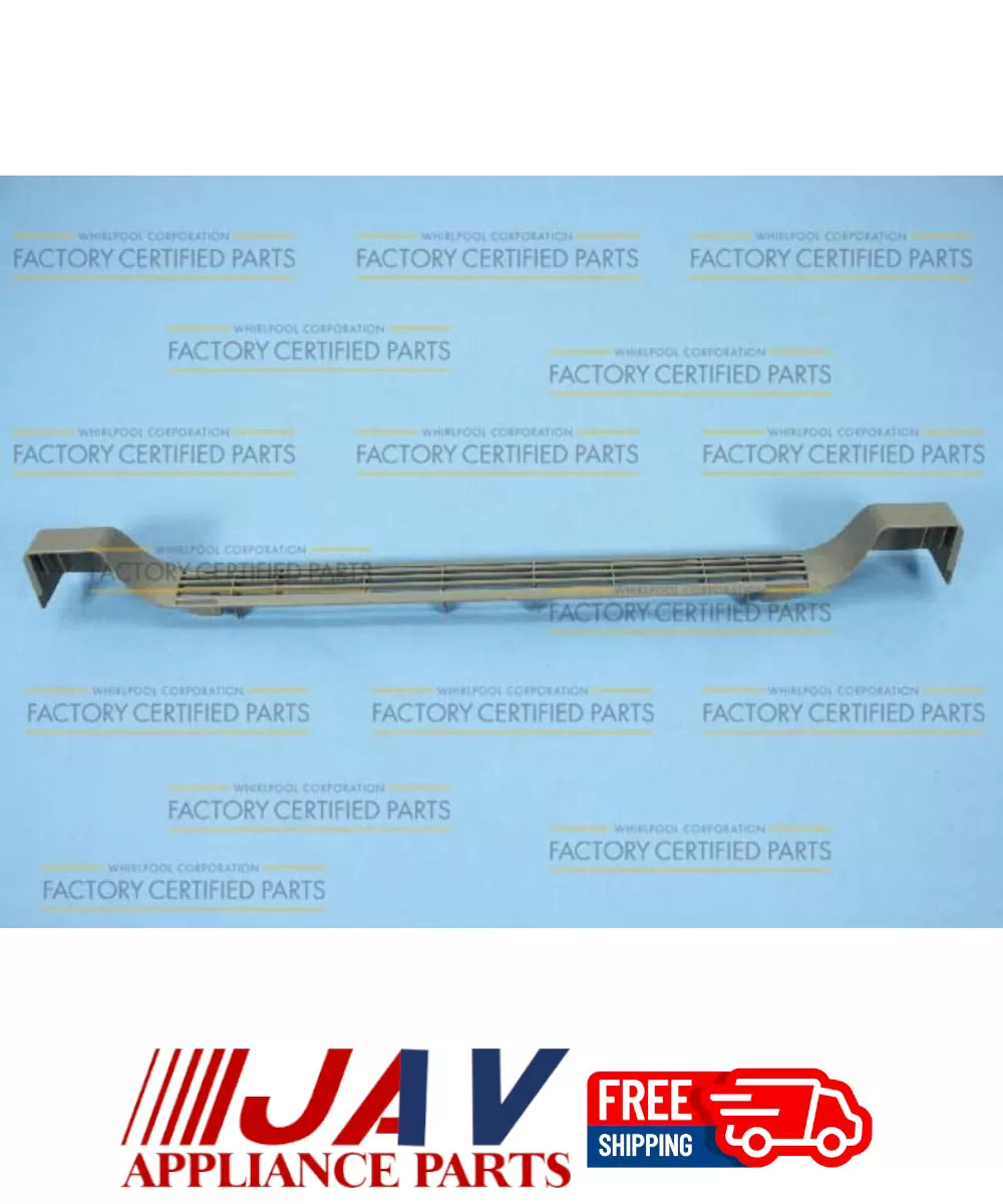 OEM Whirlpool Refrigerator Kickplate Grille Gray Inv# LR357