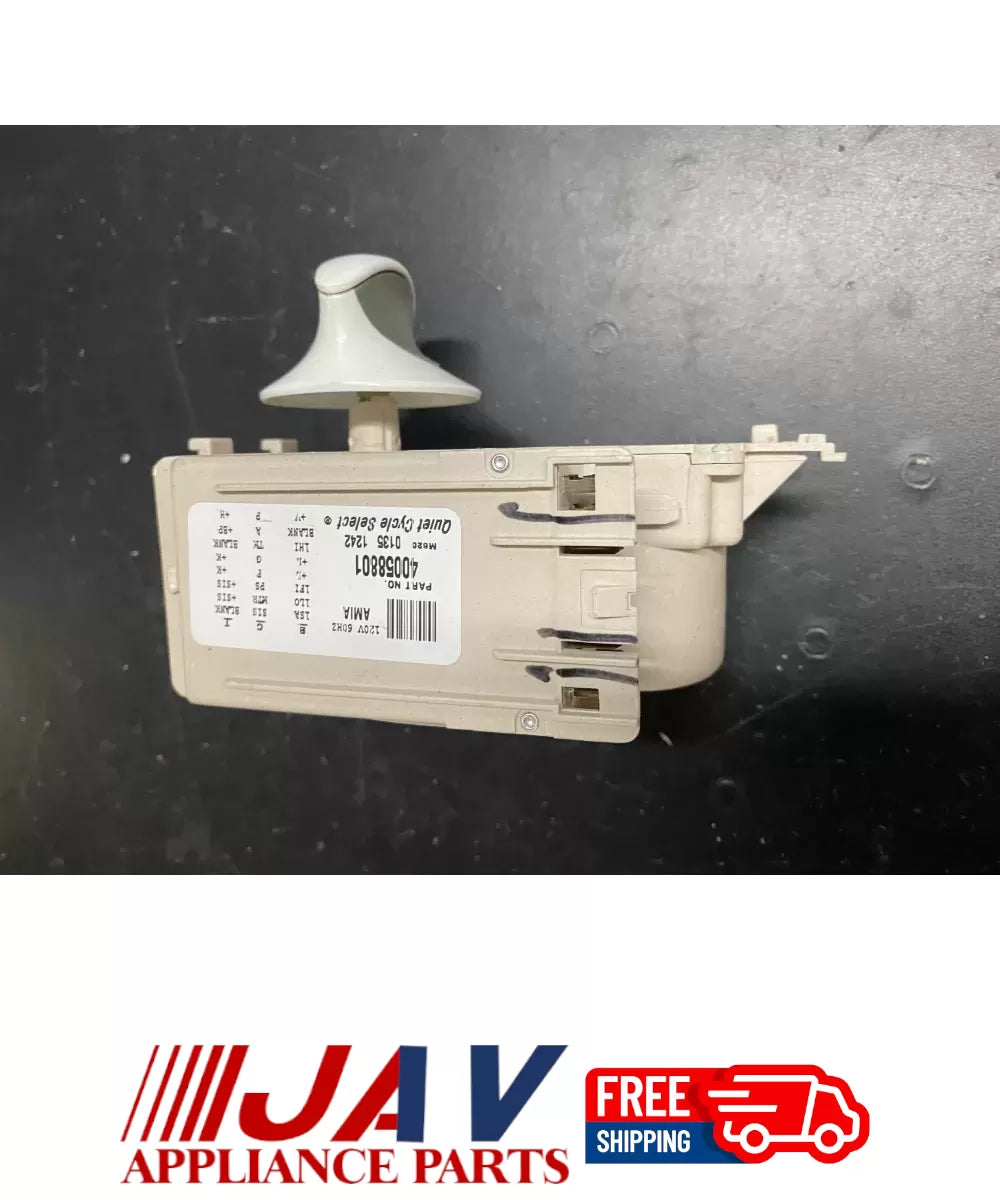 Whirlpool 40058801 Washer Timer PID# 20605