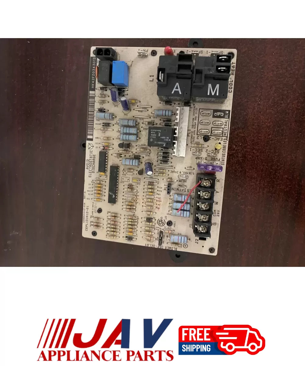 Carrier Bryant CEPL131012 01 Furnace Control Board PID# 32906