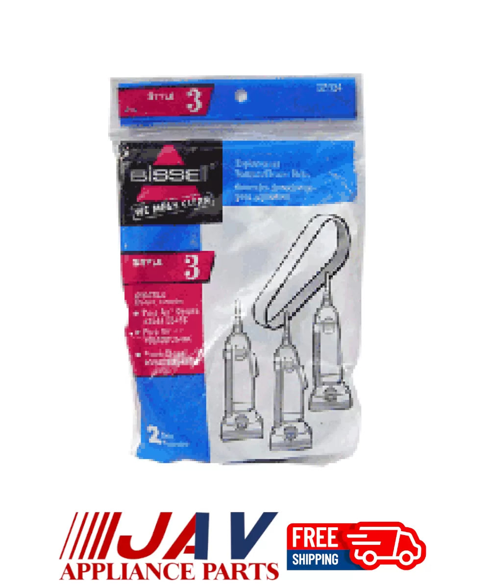 Belt For Bissell Powerclean Vacuum 2 Pack Inv# VC11