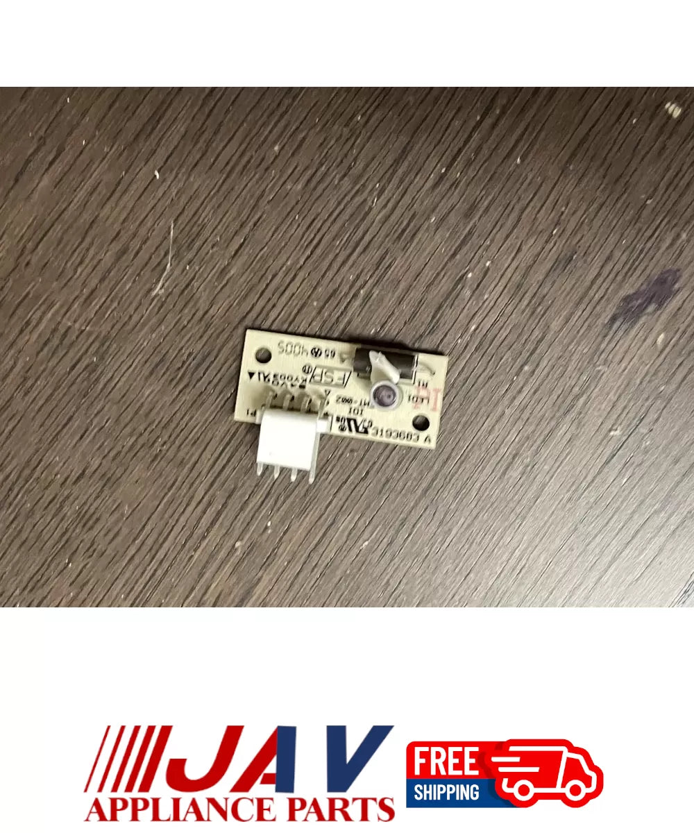 Thermador 3193683A Refrigerator Control Board PID# 37259