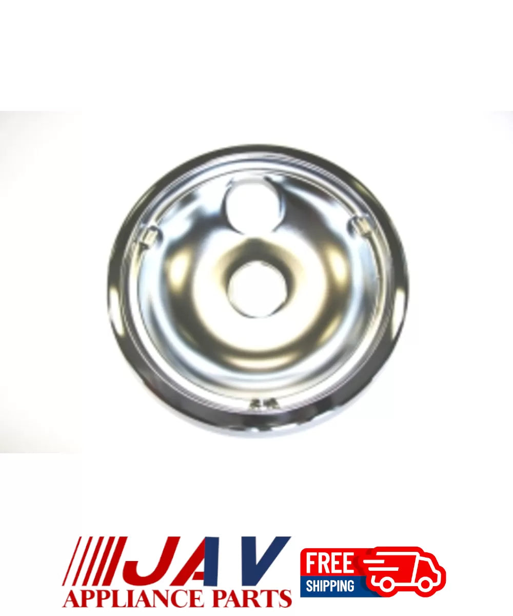 OEM Kenmore Range Stove Cook Top Drip Bowl Chrome With Indents Inv# LR4267