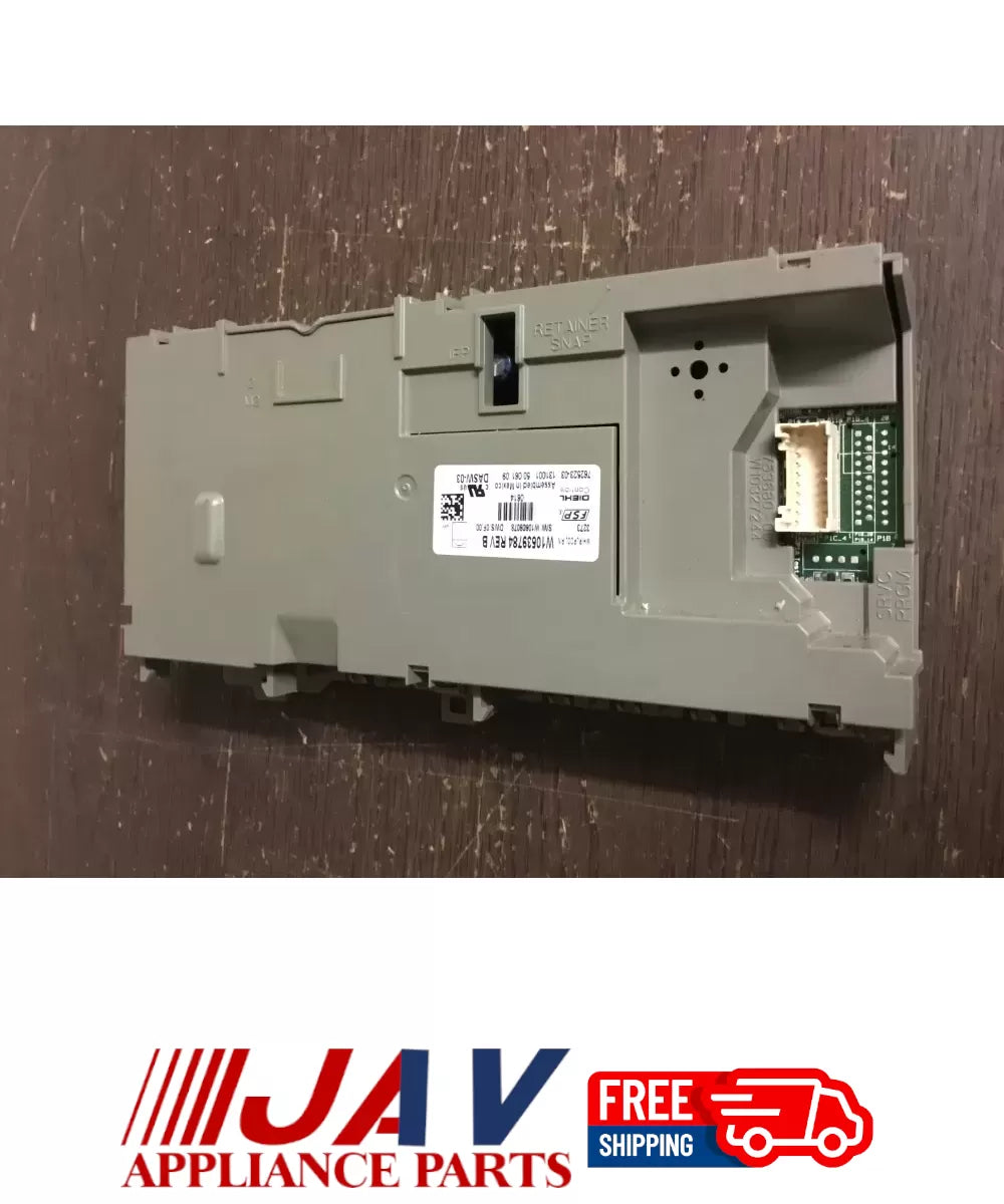 Whirlpool Kenmore W10539784 W10595569 Washer Dish Control Board PID# 23486