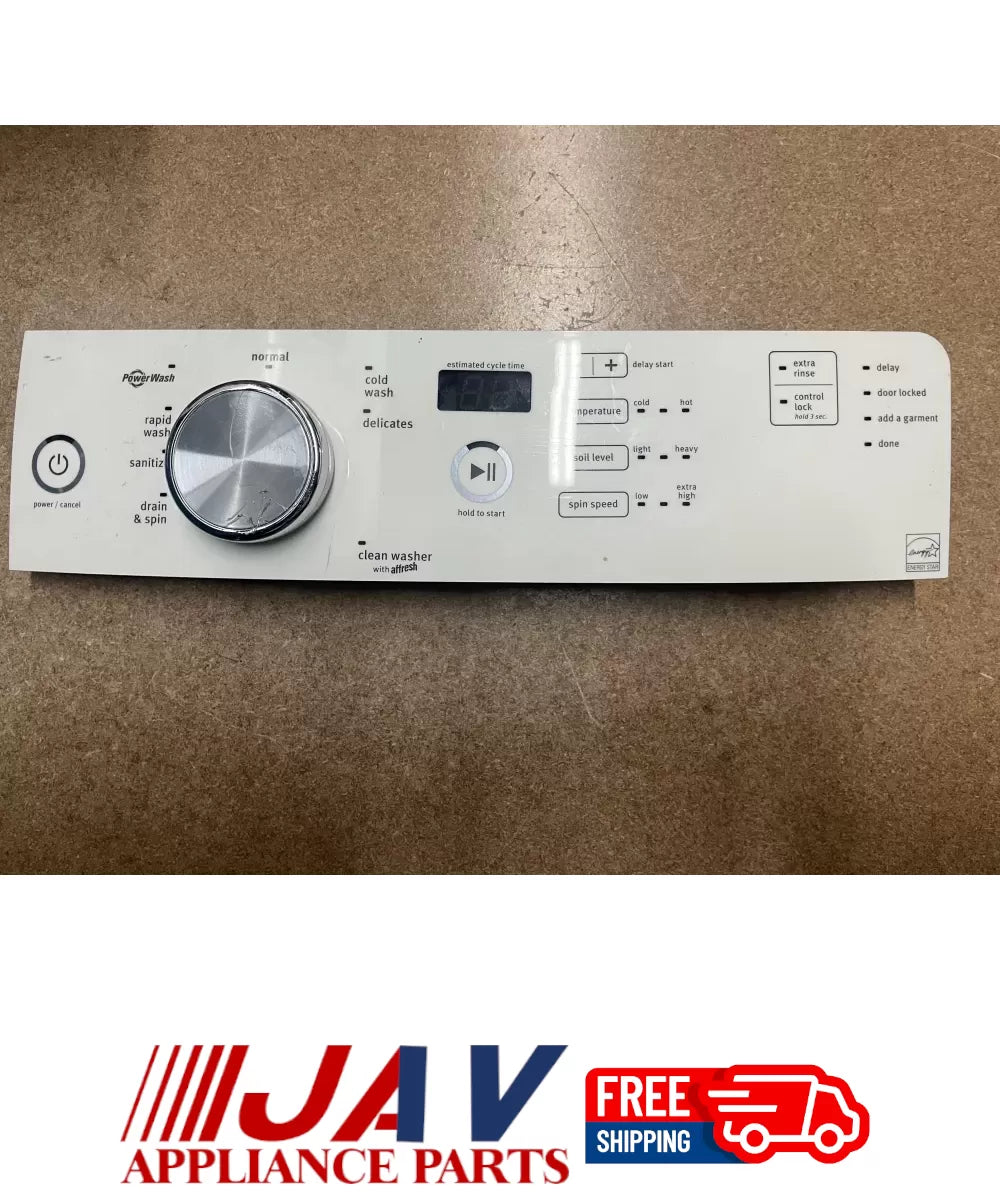 Maytag W10433184 W10639991 W10640000 Washer Control Board Panel PID# 14143