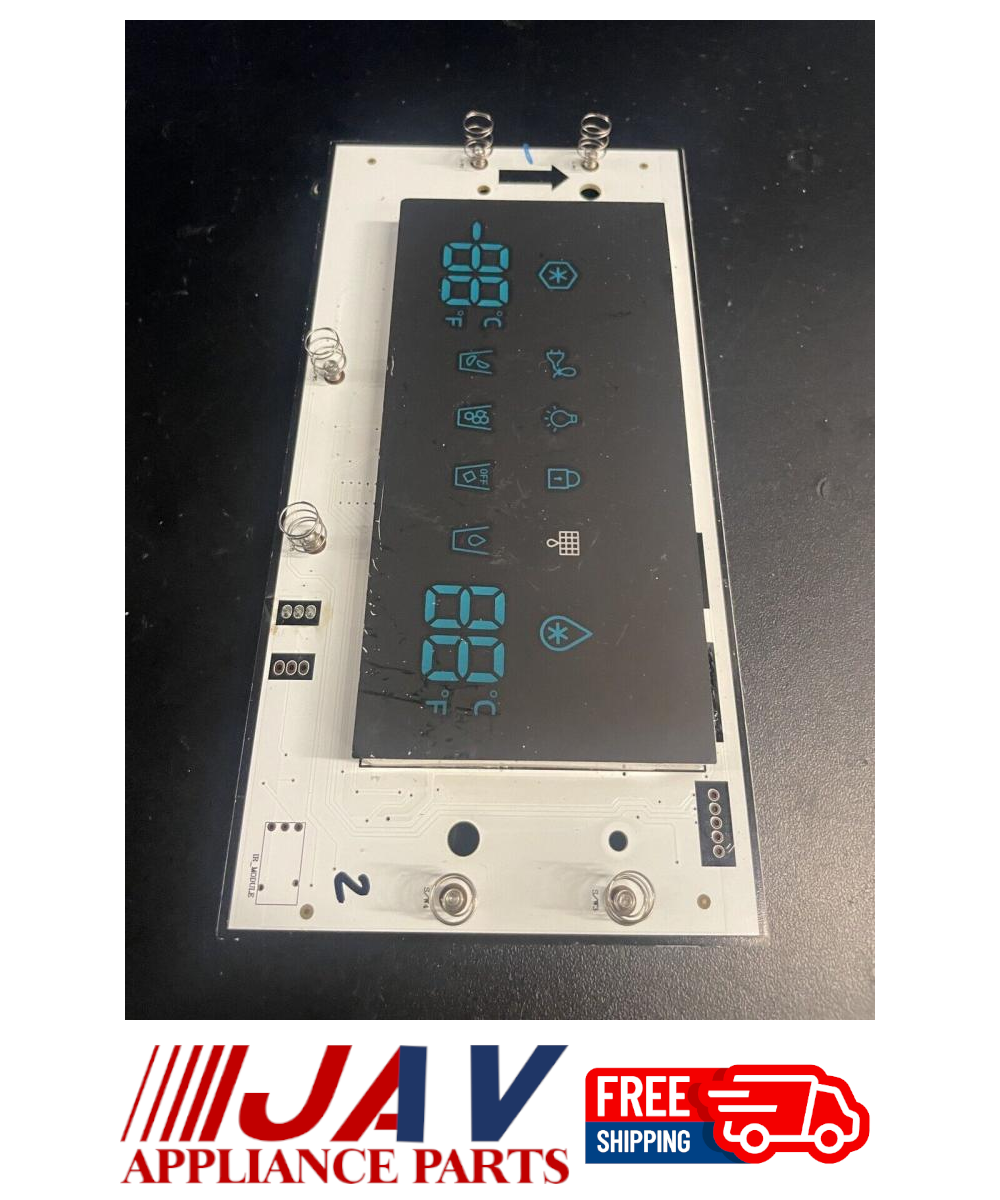 Samsung Refrigerator Dispenser Display Control Board INVREF# 1912