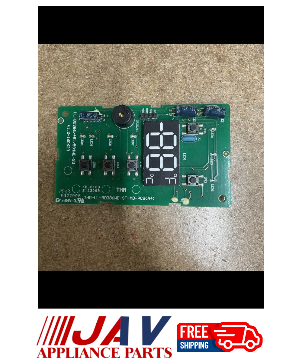 Daewoo Galanz Refrigerator Main Control Board INVREF# 1906