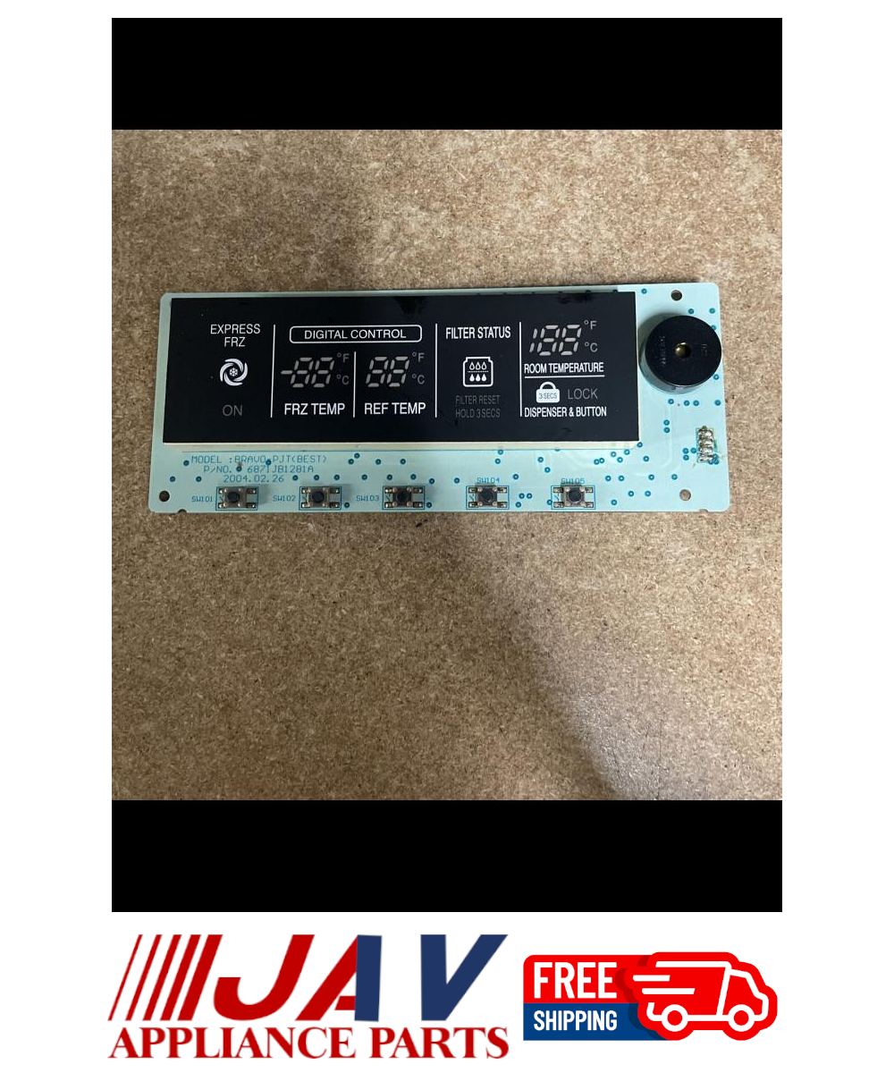LG Refrigerator Dispenser Control Board INVREF# 1793