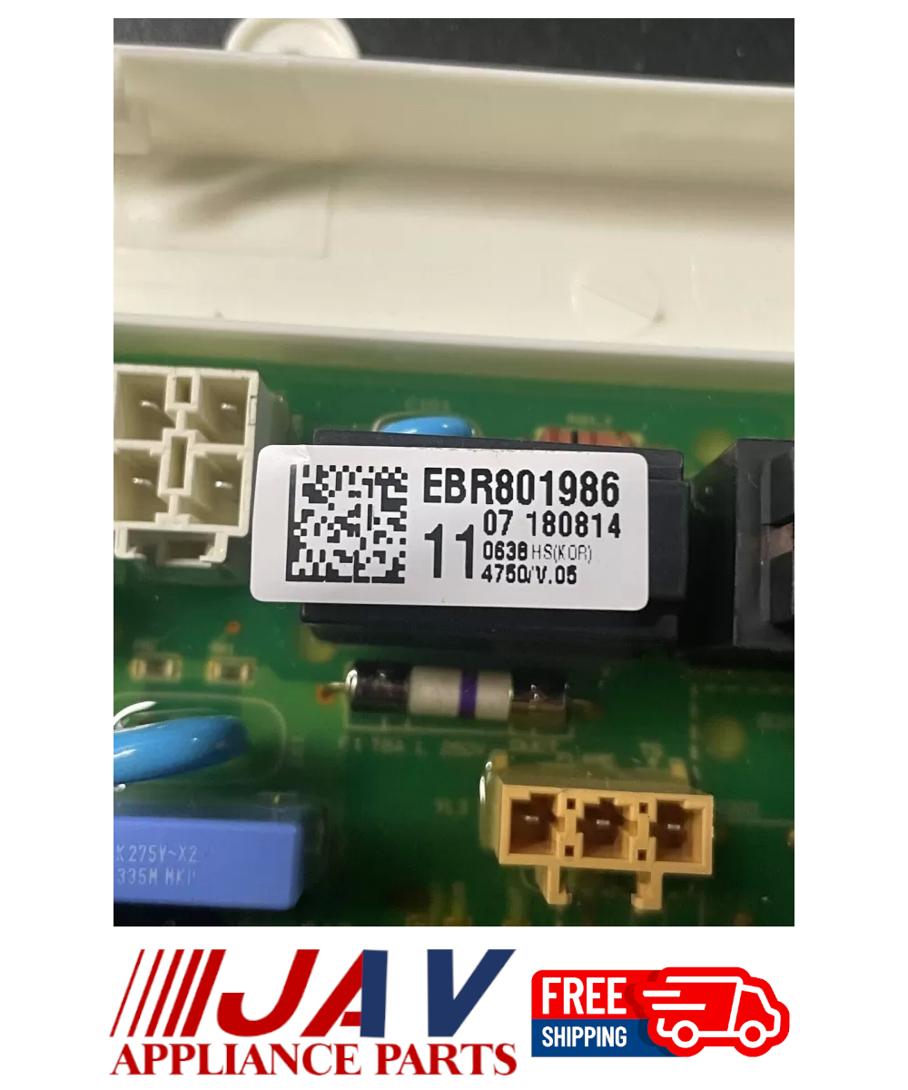 LG Dryer Main Control Board Assembly INVREF# 1427