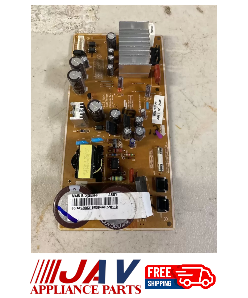 Samsung Refrigerator Inverter Control Board INVREF# 1804