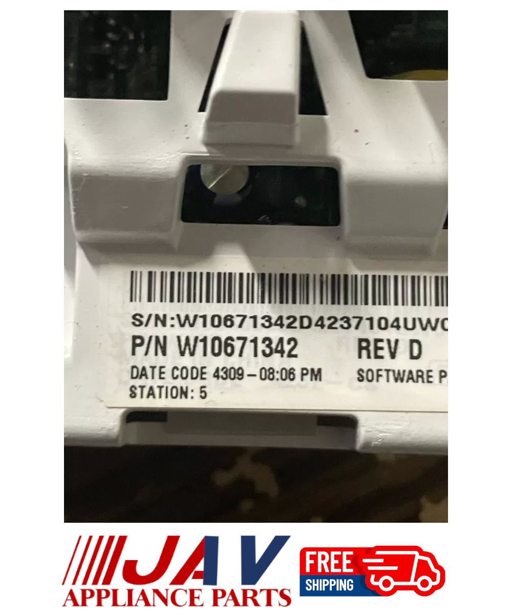 Maytag Washer Control Board INVREF# 813