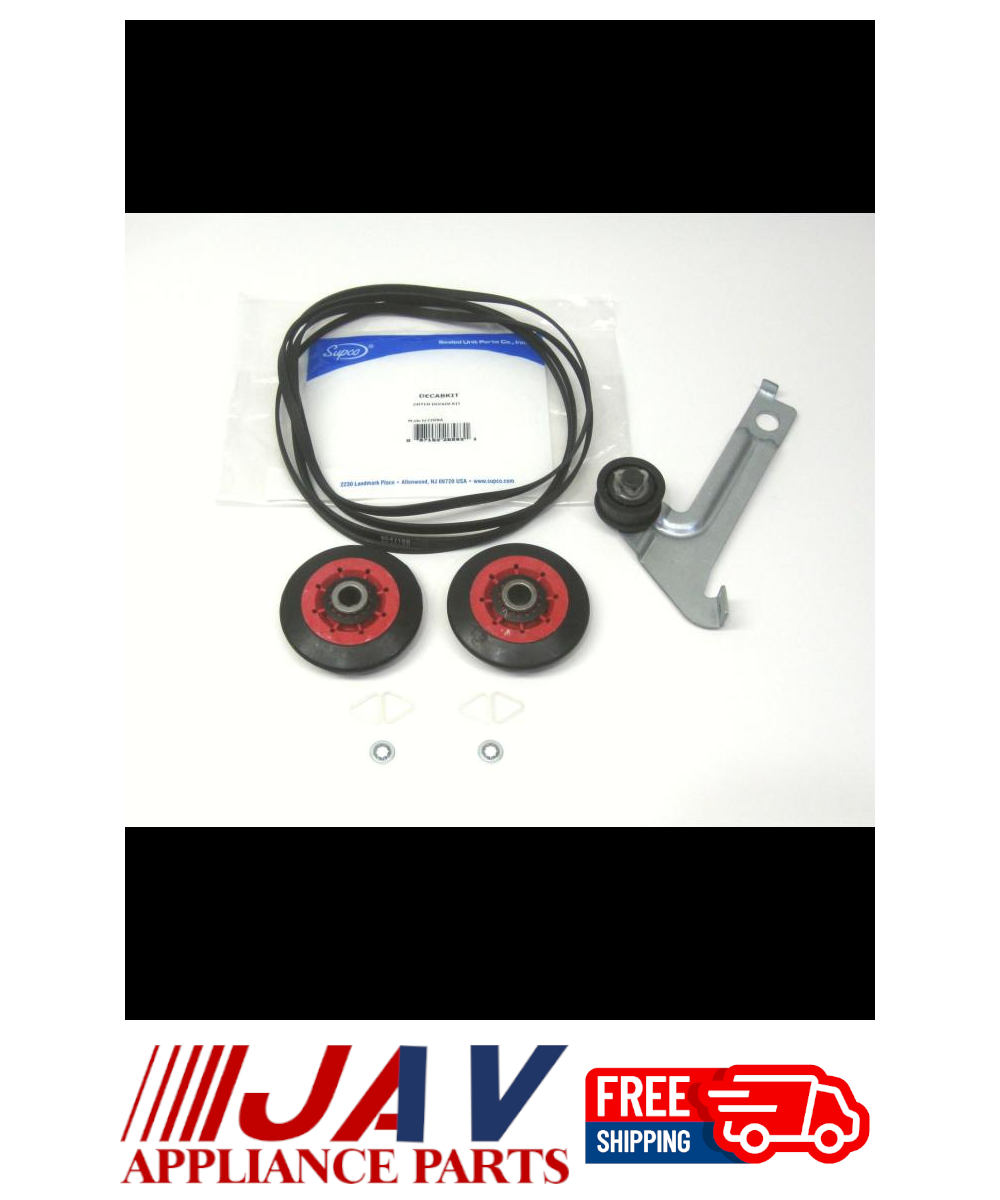Whirlpool Dryer Rebuild Kit Includes Pulley Rollers Belt CM00J414