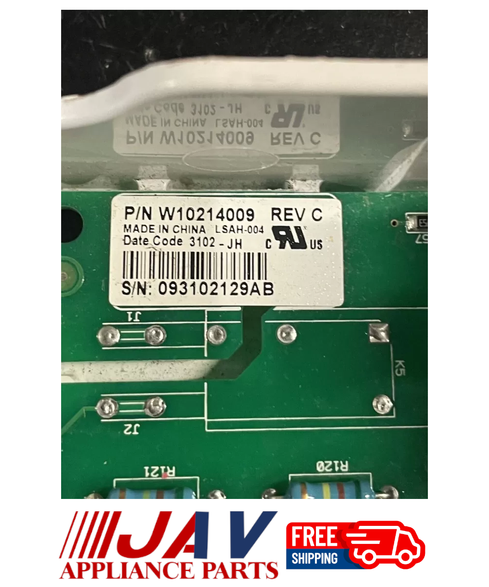 Maytag Whirlpool Dryer Control Board INVREF# 1401