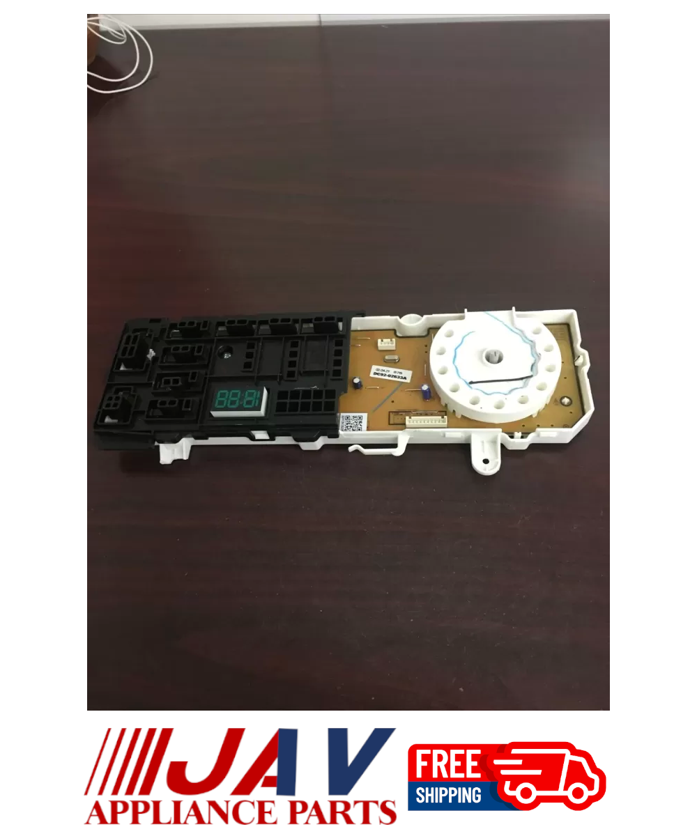 Samsung Washer User Interface Control Board INVREF# 255