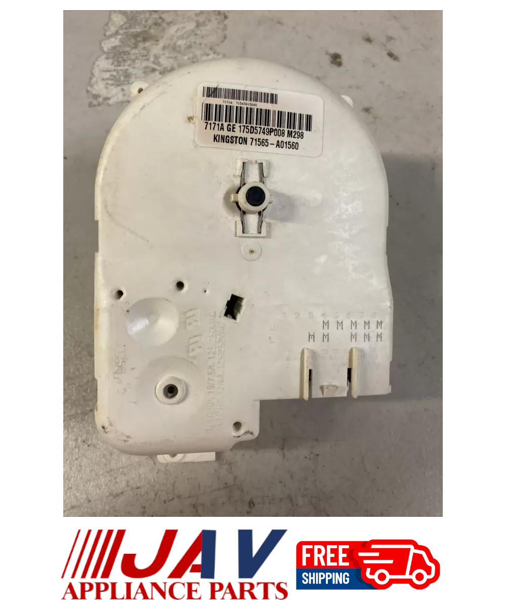 GE Washer Timer White INVREF# 738