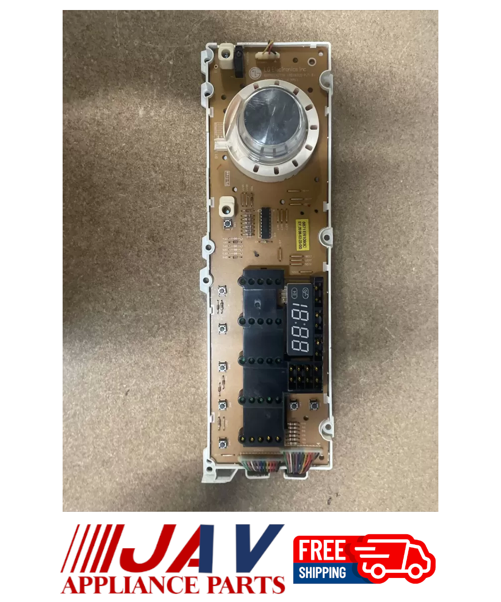 LG Washer User Interface Board INVREF# 698