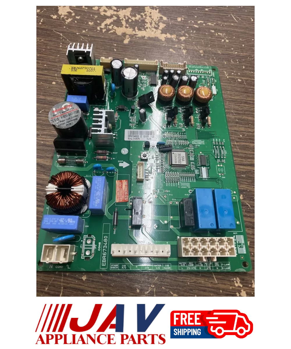 Kenmore LG Refrigerator Main Control Board INVREF# 1969