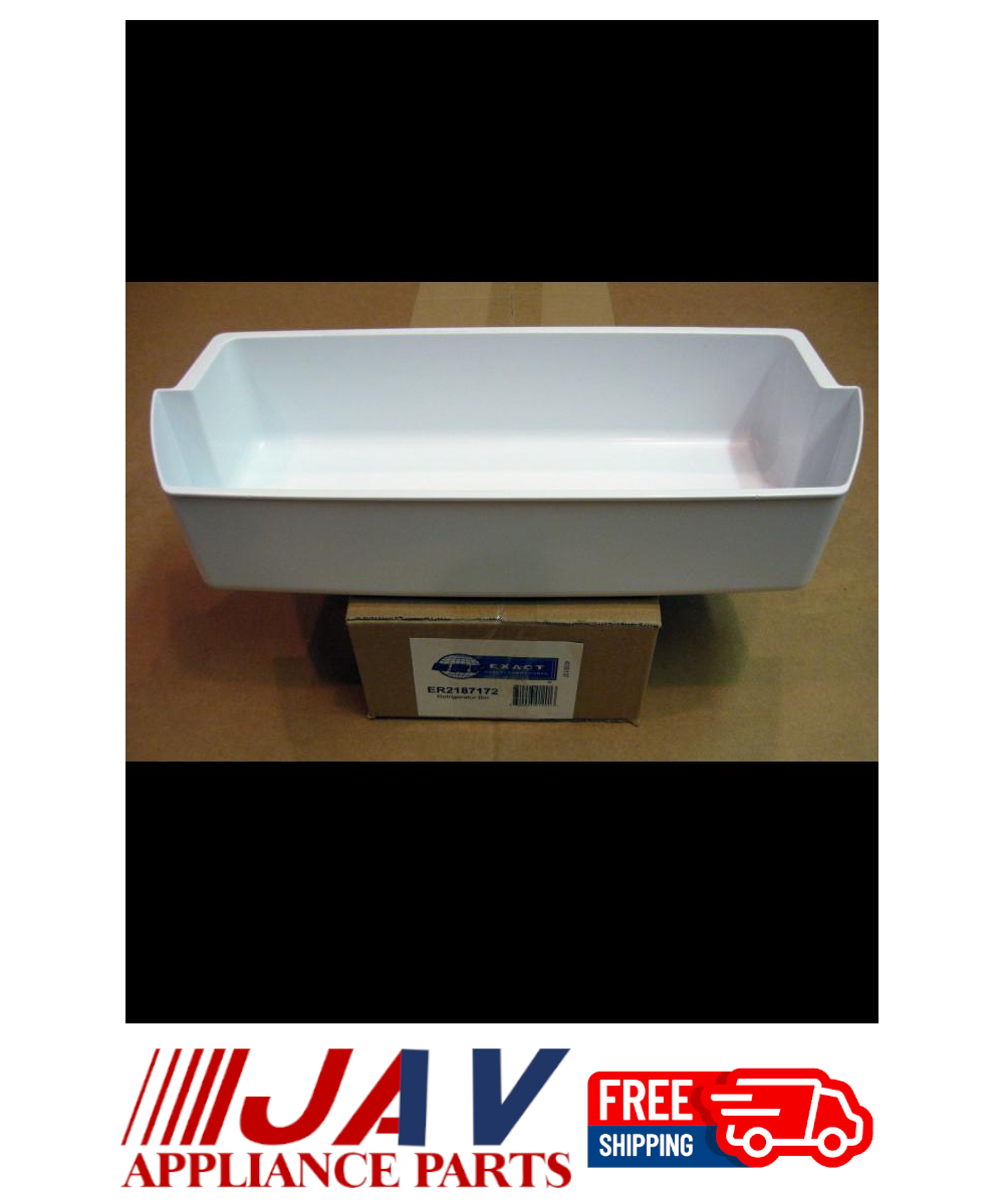 GE Whirlpool Kenmore Refrigerator Door Bin Shelf White CM00J667