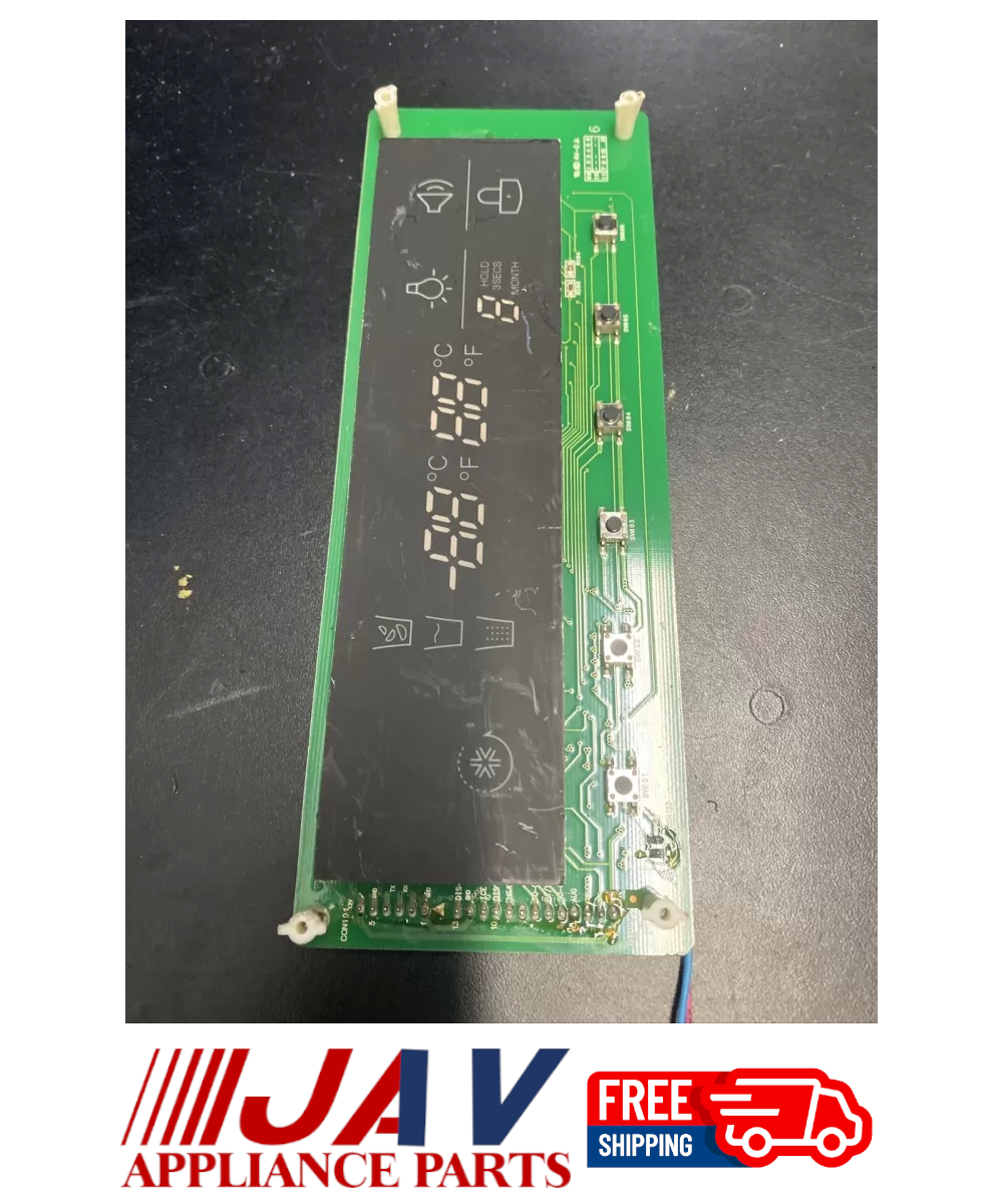 LG Refrigerator Dispenser Display Control Board INVREF# 1665