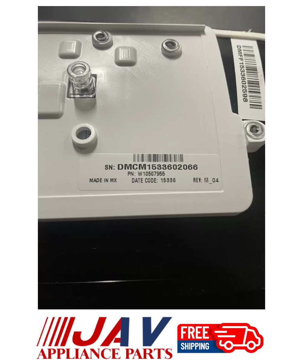 Whirlpool Dryer Control Panel INVREF# 1376