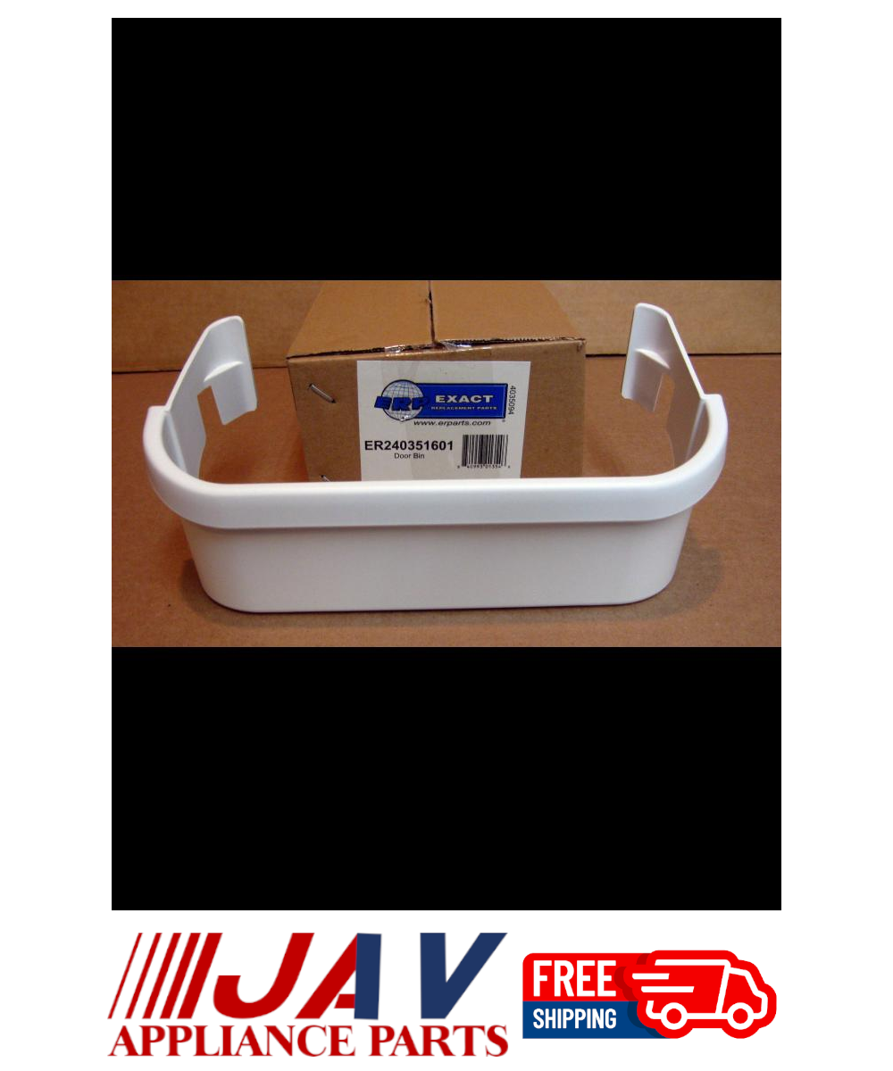 GE Frigidaire Refrigerator Freezer Door Bin Shelf White CM00J630