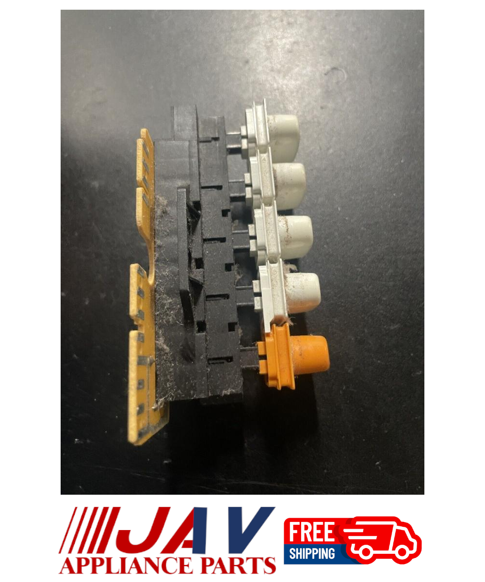 Frigidaire Kenmore Dryer Button Switch Assembly INVREF# 1366