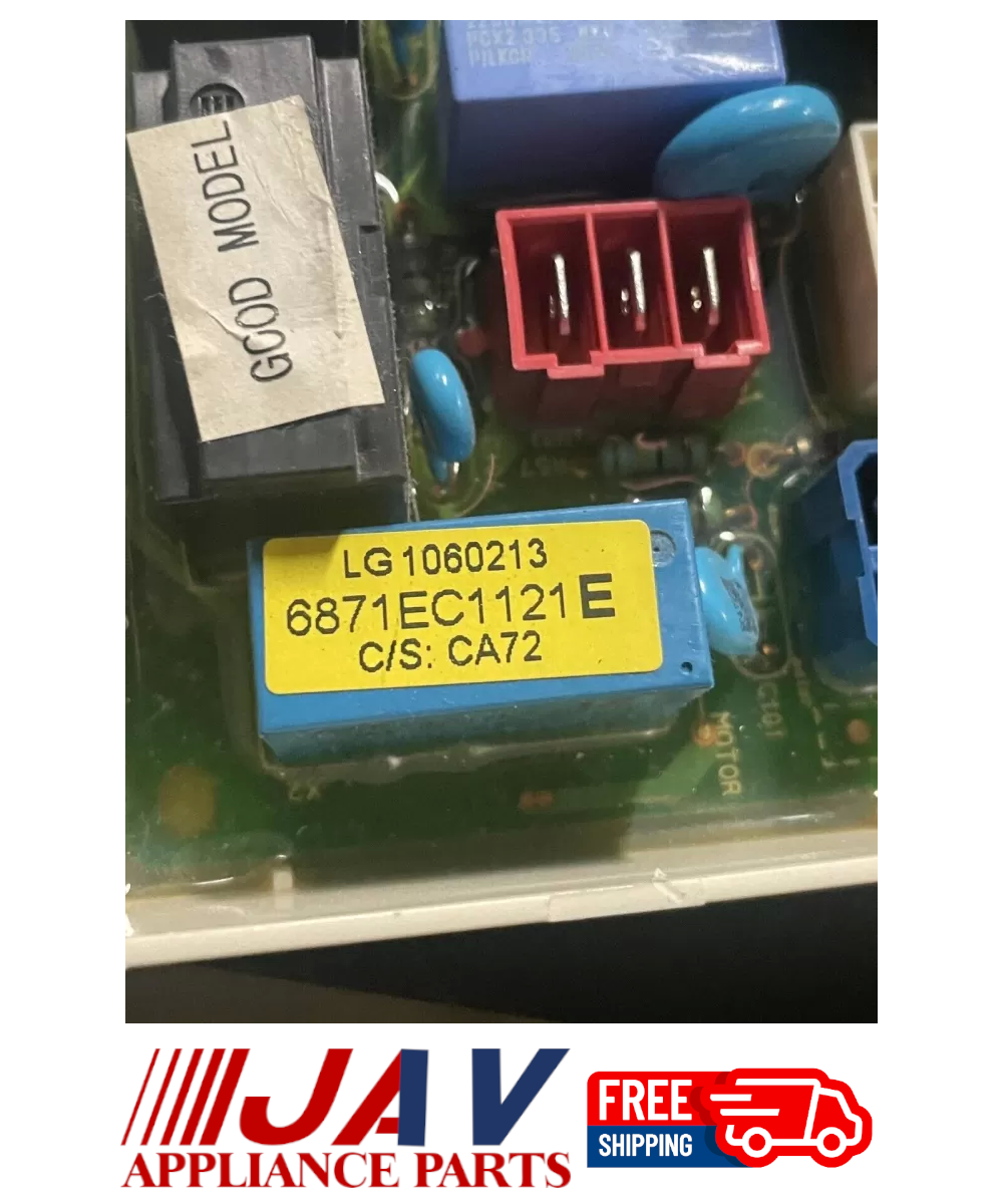 LG Dryer Control Board INVREF# 1396