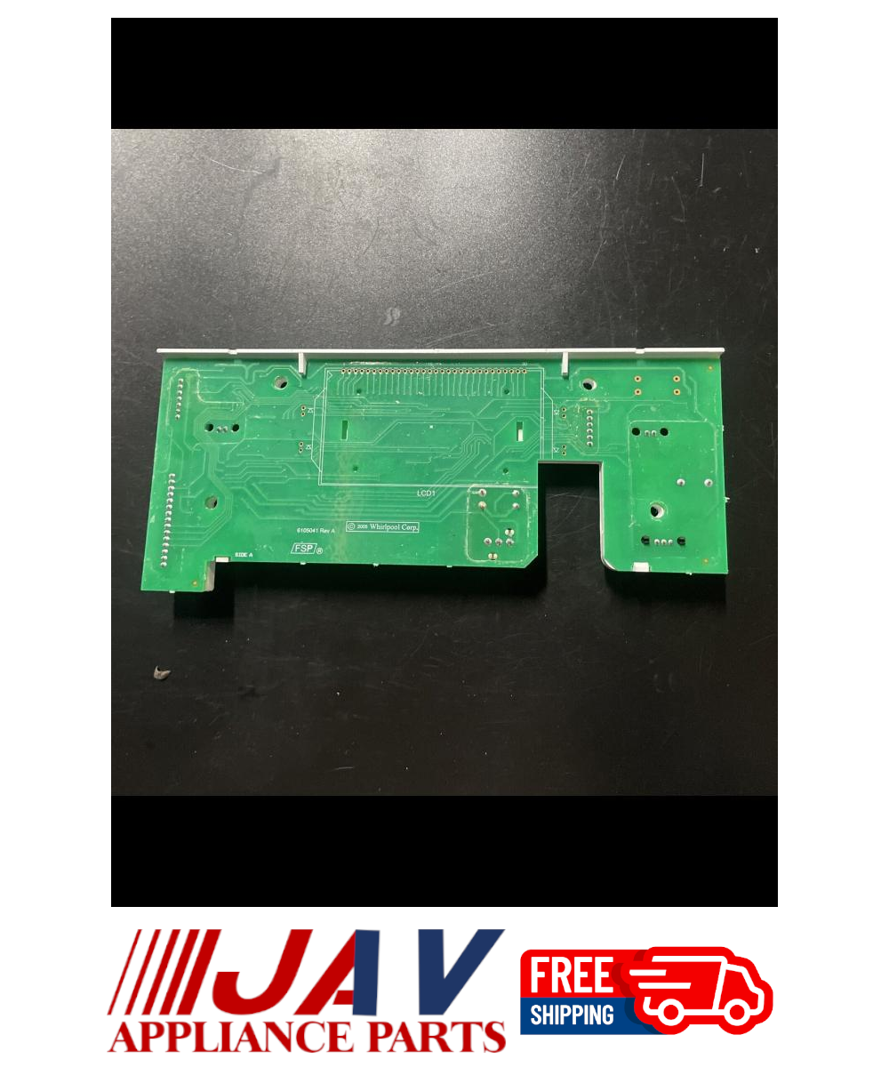 Whirlpool Refrigerator Cover Control Board INVREF# 1871
