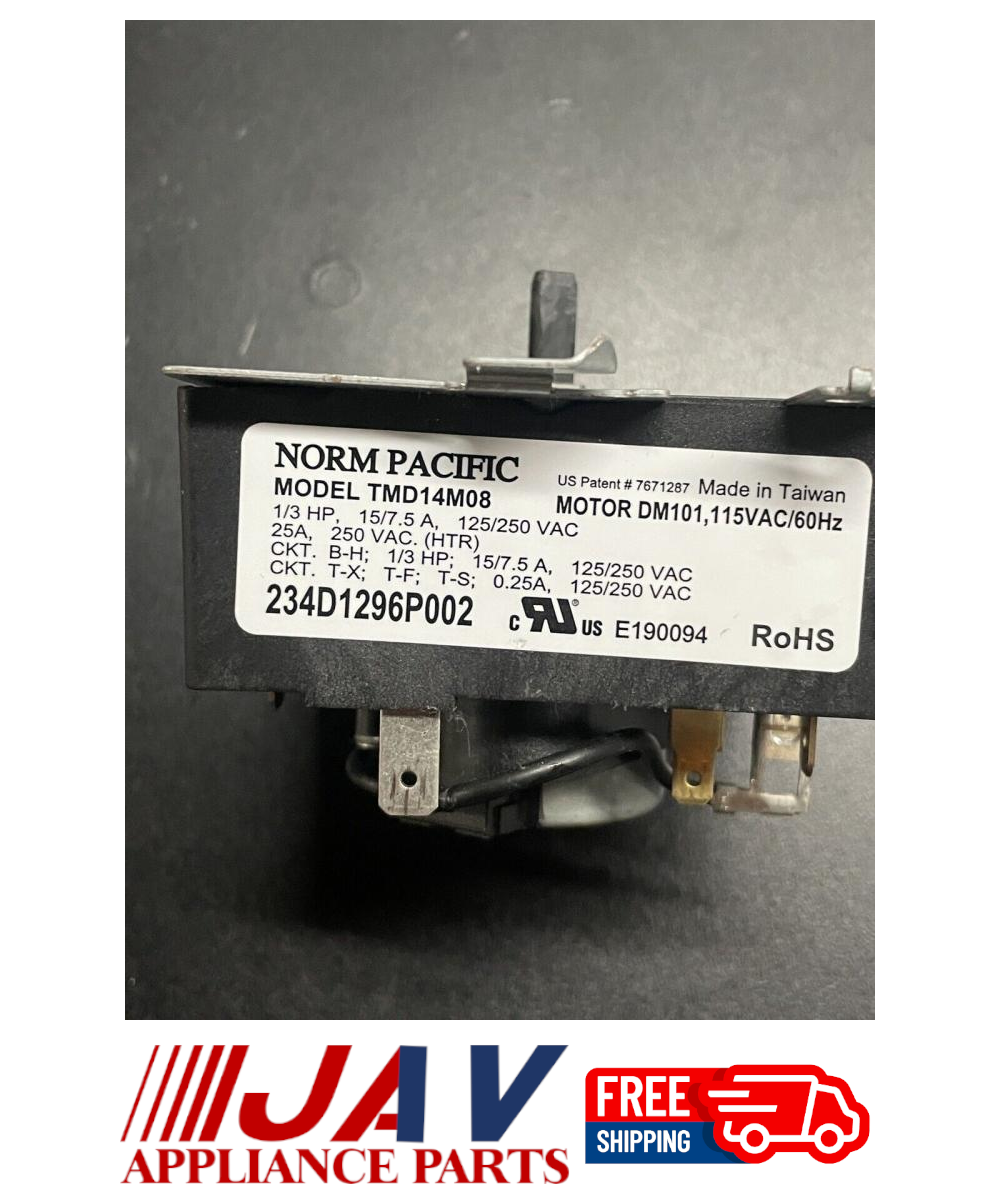 GE Dryer Timer INVREF# 1419