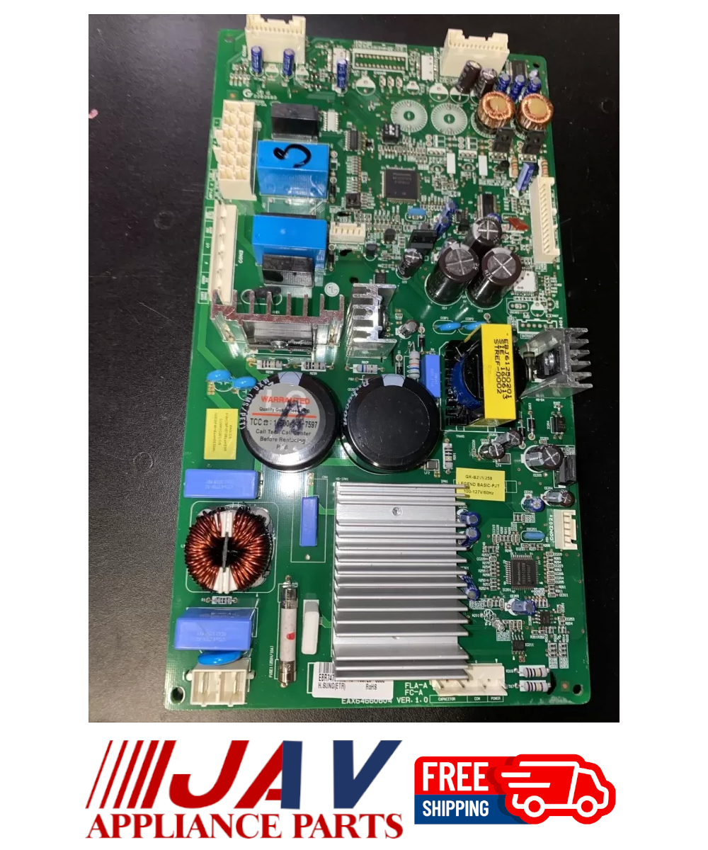Kenmore LG Refrigerator Electronic Control Board INVREF# 1604