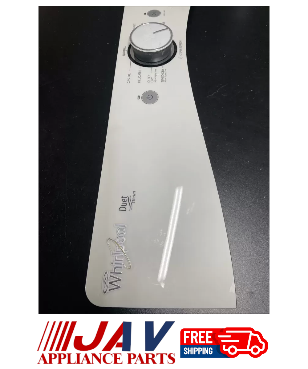 Dryer User Interface Touch Panel Display Board INVREF# 1235