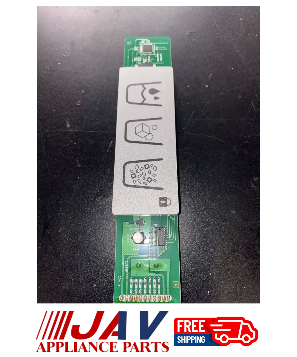 LG Refrigerator Dispenser Display Control Board INVREF# 1610