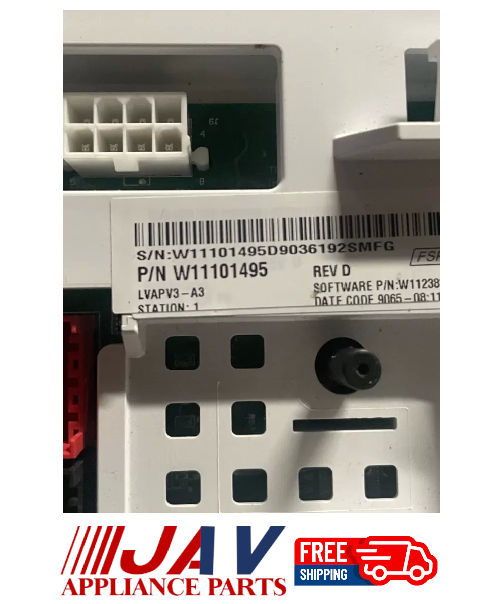 Whirlpool Washer Control Board INVREF# 810