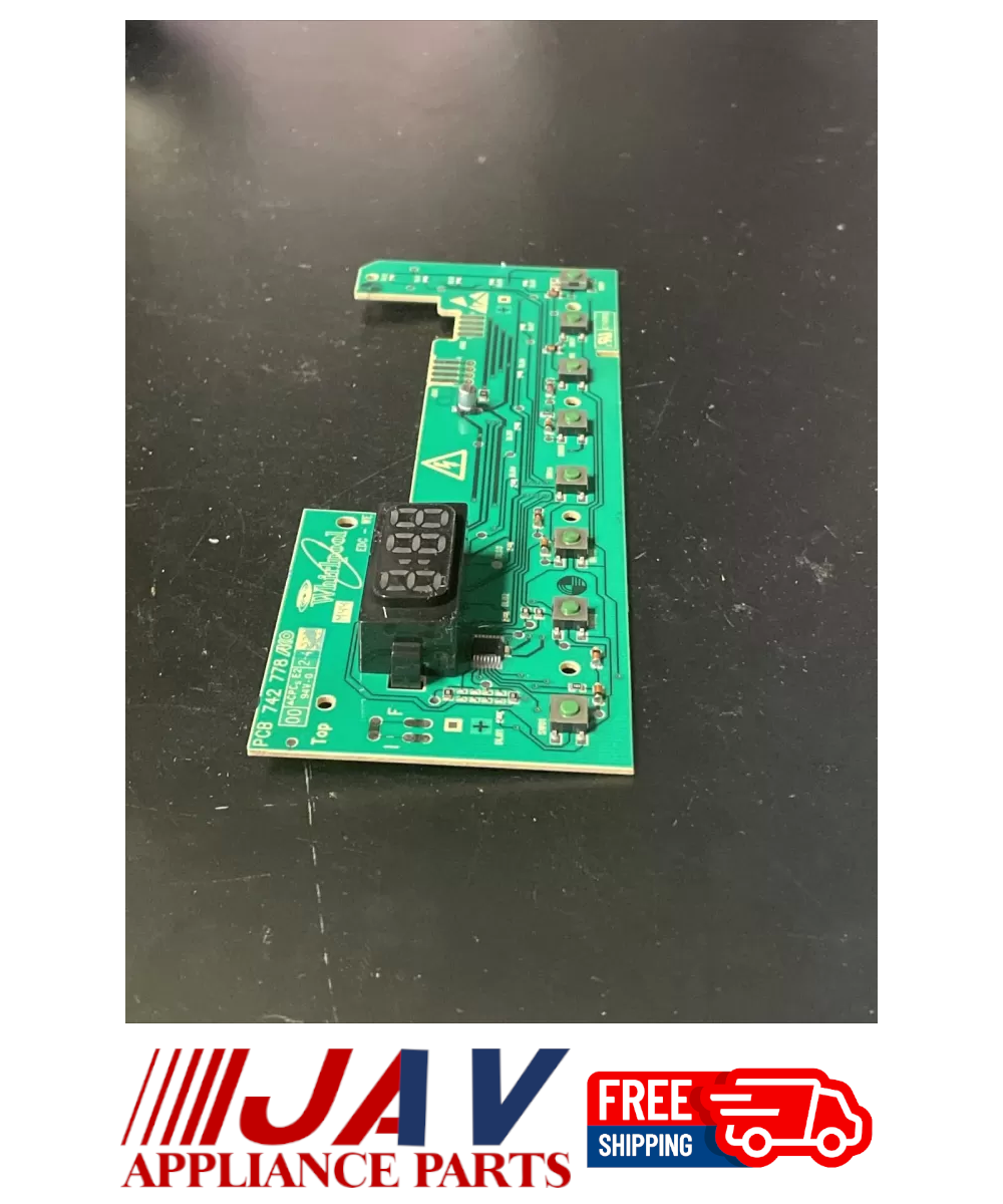 Kenmore Maytag Whirlpool Dryer Control Board INVREF# 1107