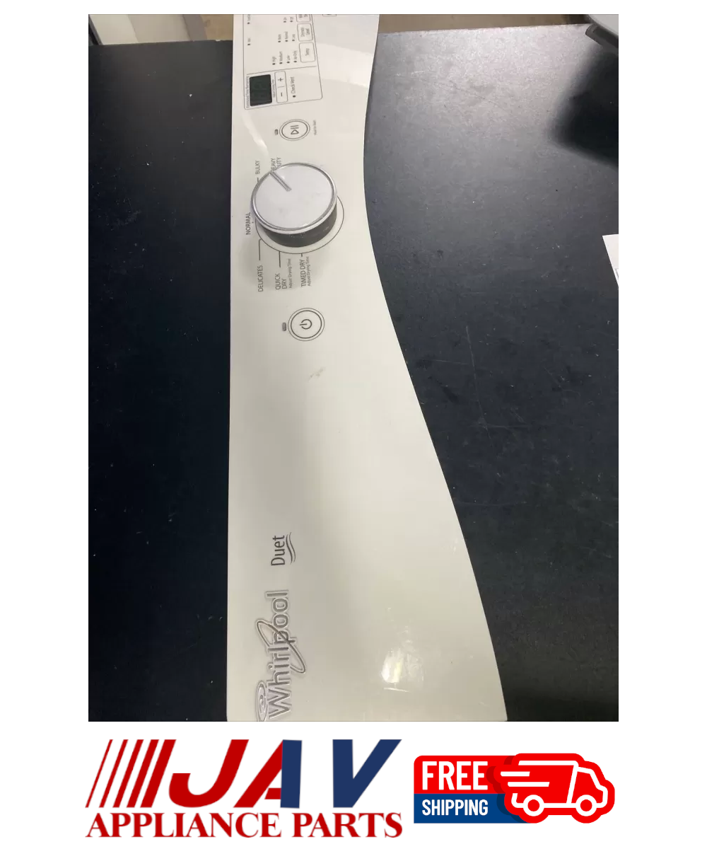 Whirlpool Dryer Control Panel INVREF# 1406
