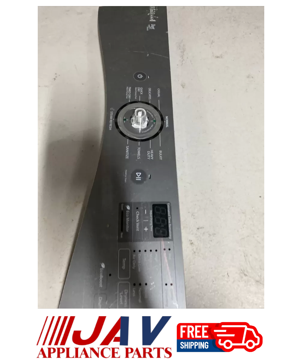 Whirlpool Dryer Touchpad Control Panel INVREF# 1308
