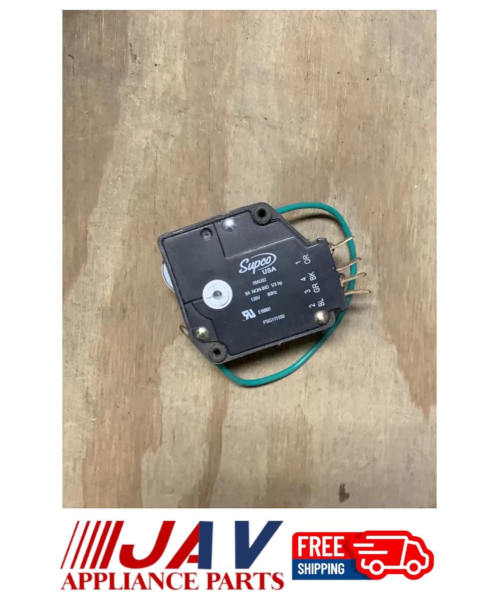 Frigidaire Gibson Refrigerator Defrost Timer INVREF# 1524